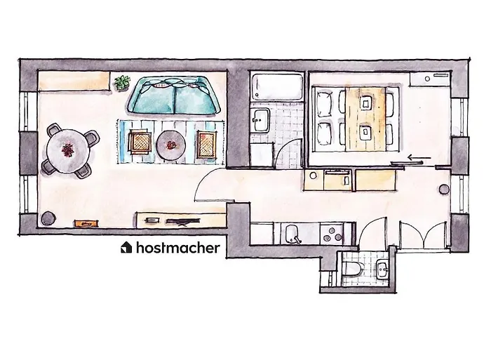Fancy 1br Near Schoenbrunn By Hm דירה *